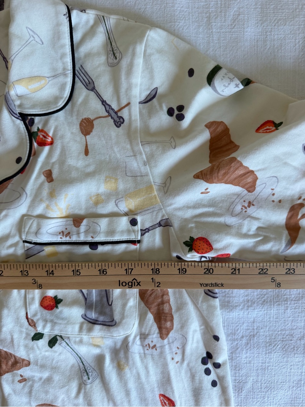 BedHead Cream Pajama Set “Breakfast in Bed” collection - Picture 6 of 10